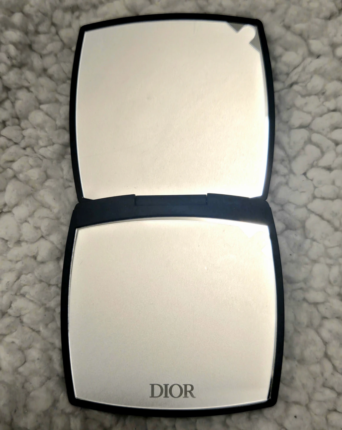 Dior Black Compact Mirror with Box - photo 2