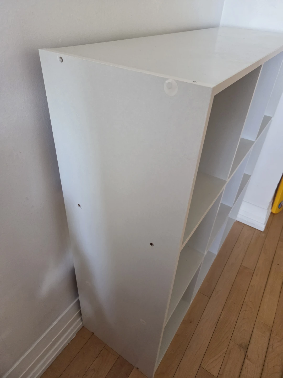 White 9-Cube Storage Unit - photo 3