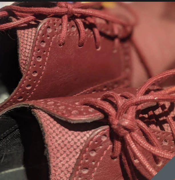 Cole Haan "Grand.OS" Wingtip Brogues - Burgundy - photo 4