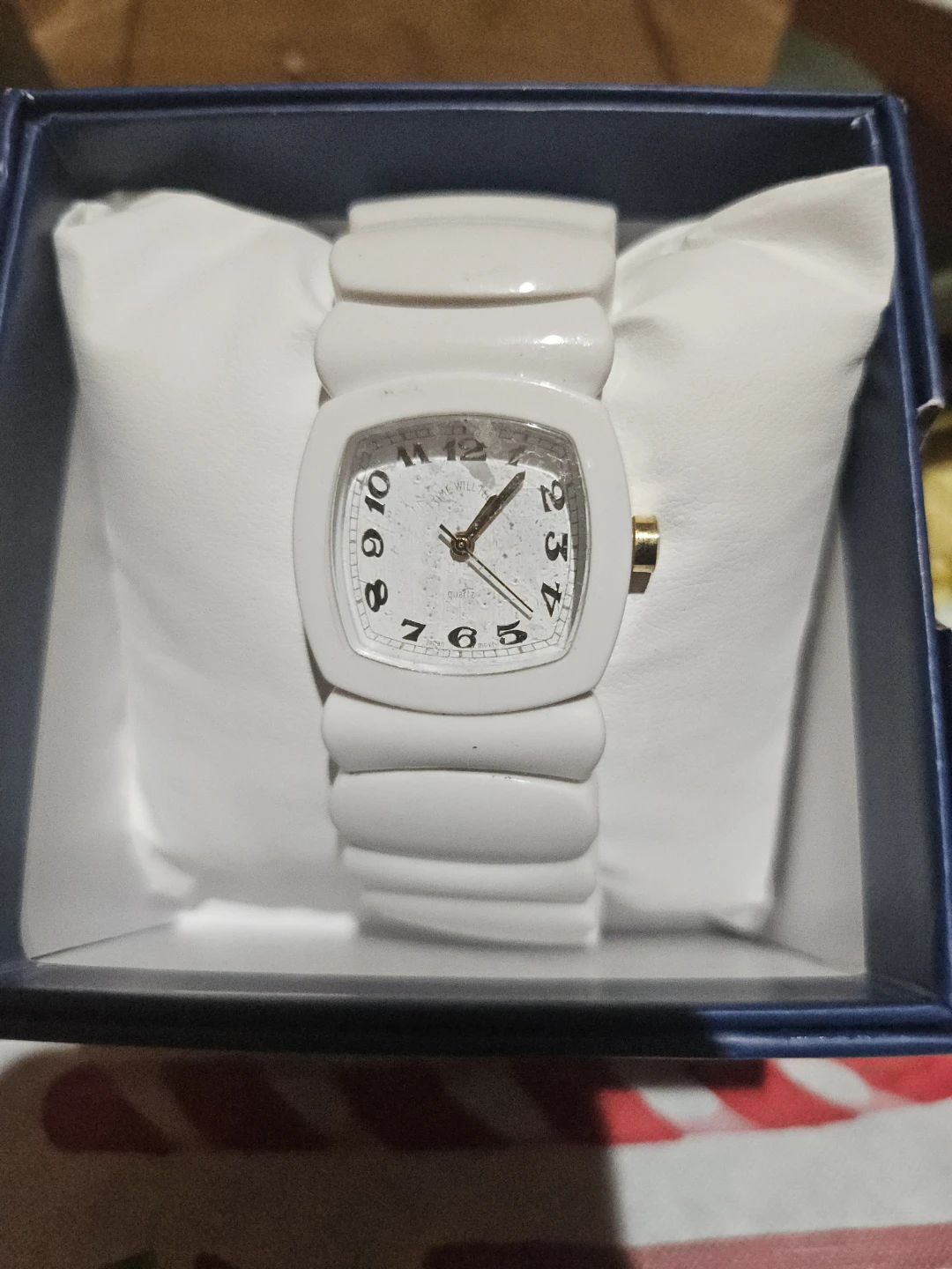 Time Will Tell White Ceramic Watch