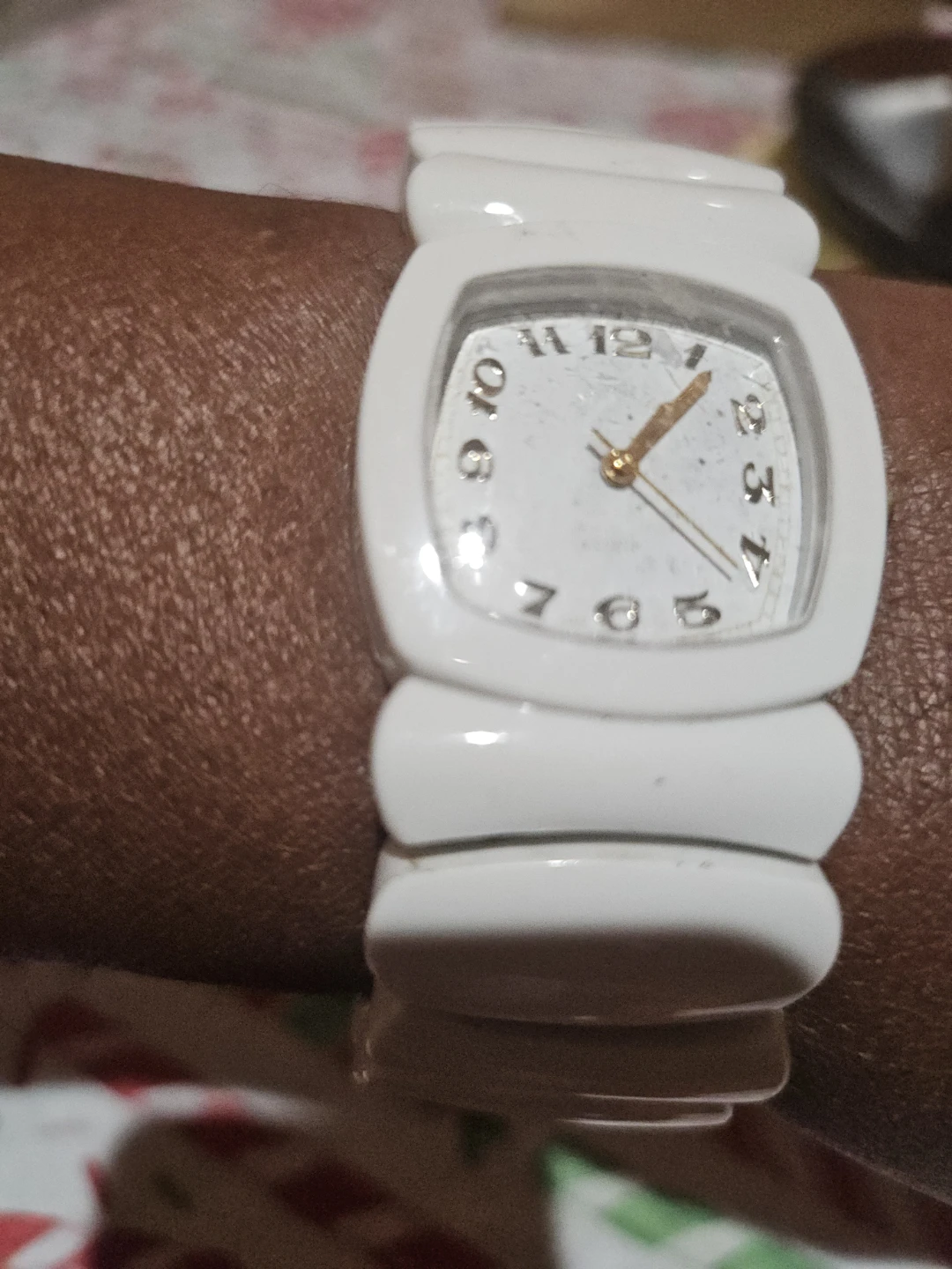 Time Will Tell White Ceramic Watch - photo 2