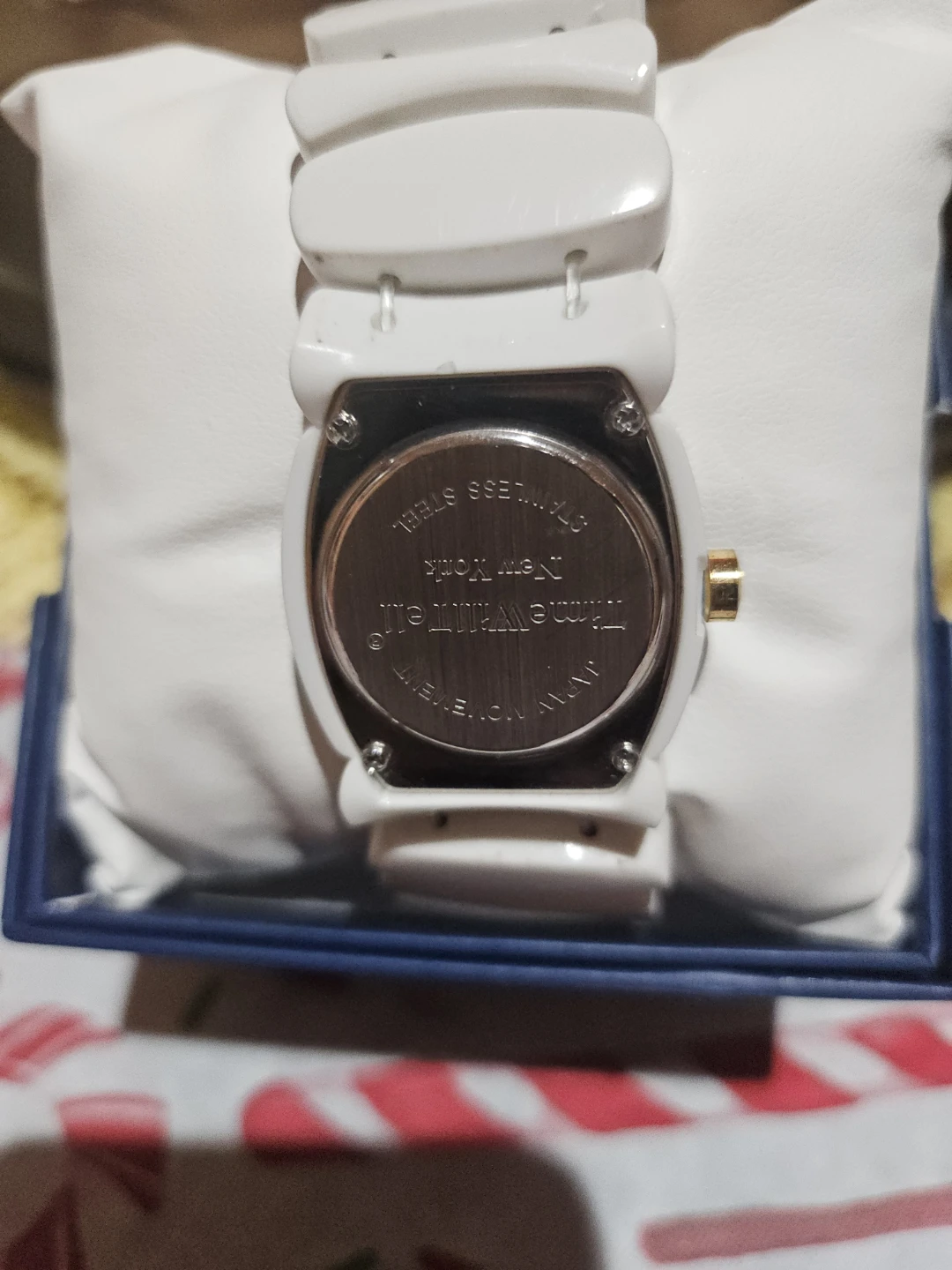 Time Will Tell White Ceramic Watch - photo 3