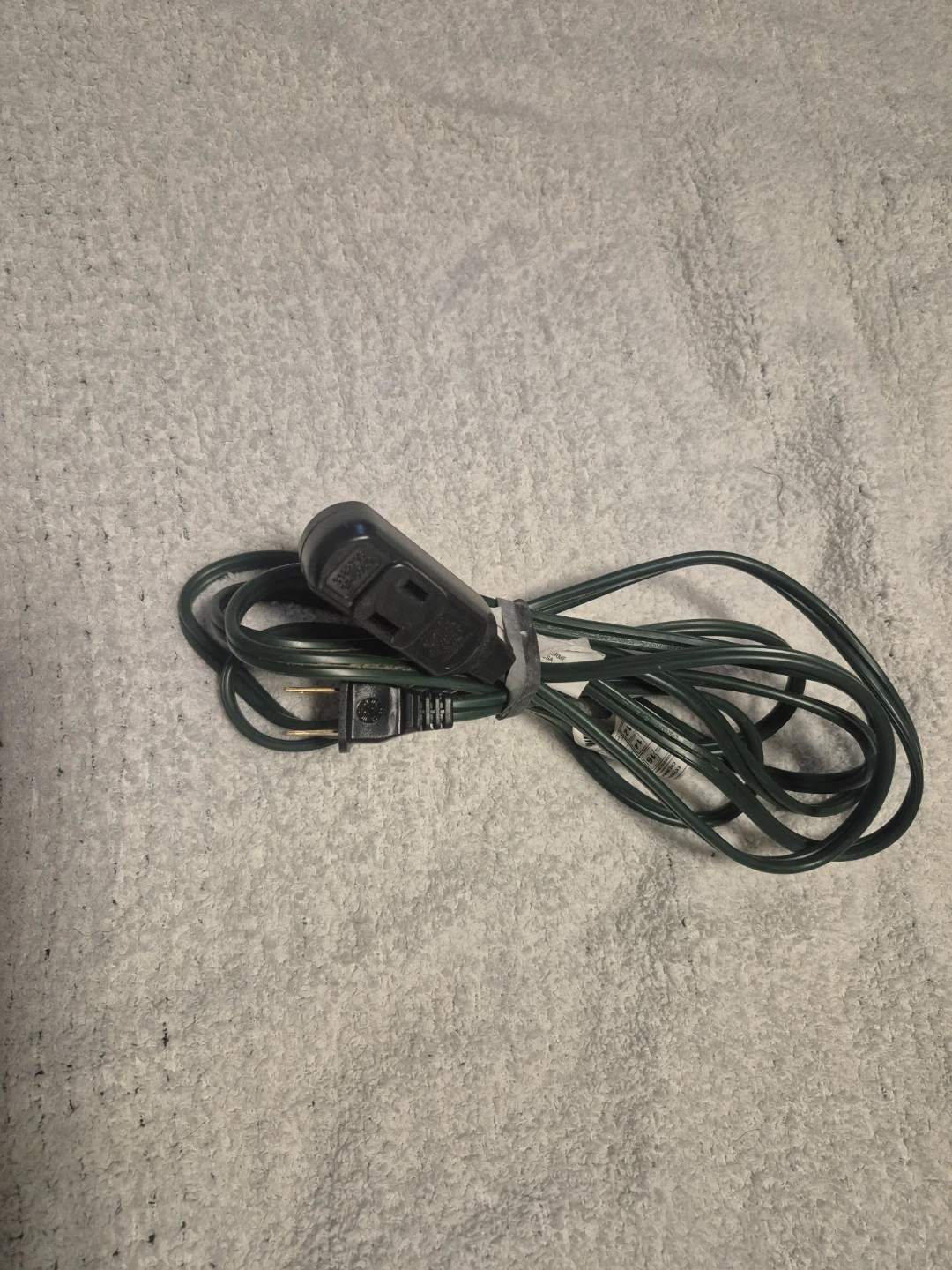 Green Extension Cord