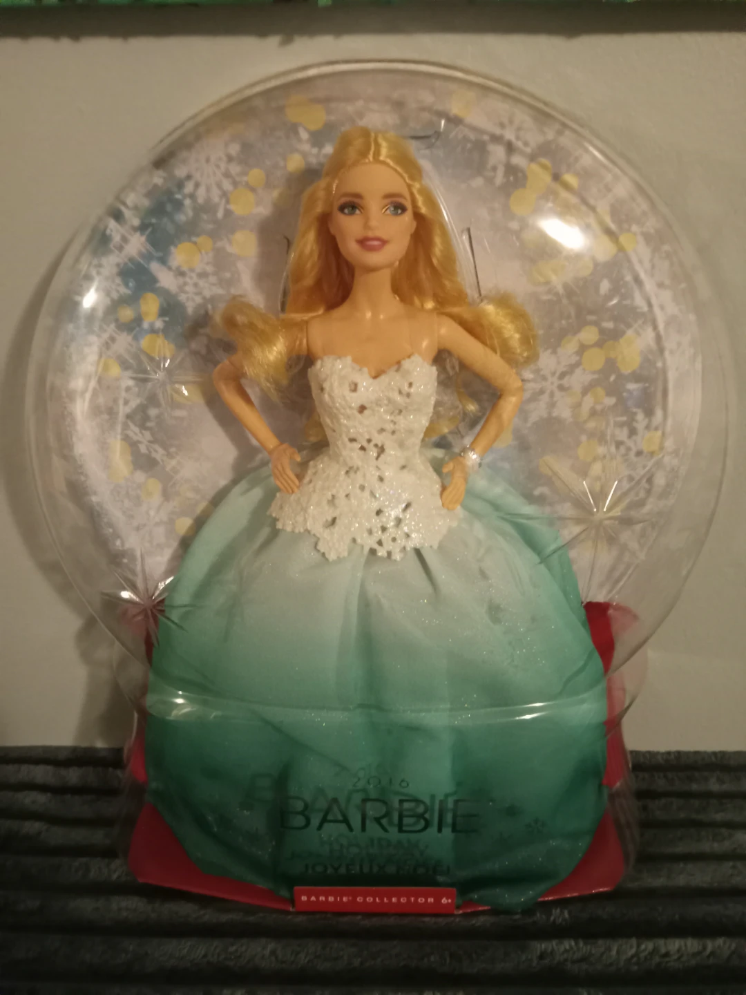 2016 Holiday Barbie Joyeux Noel Doll