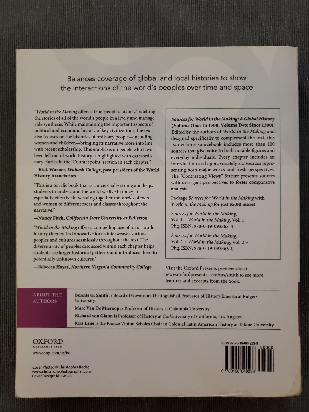 World in the Making: A Global History, Volume One - photo 2