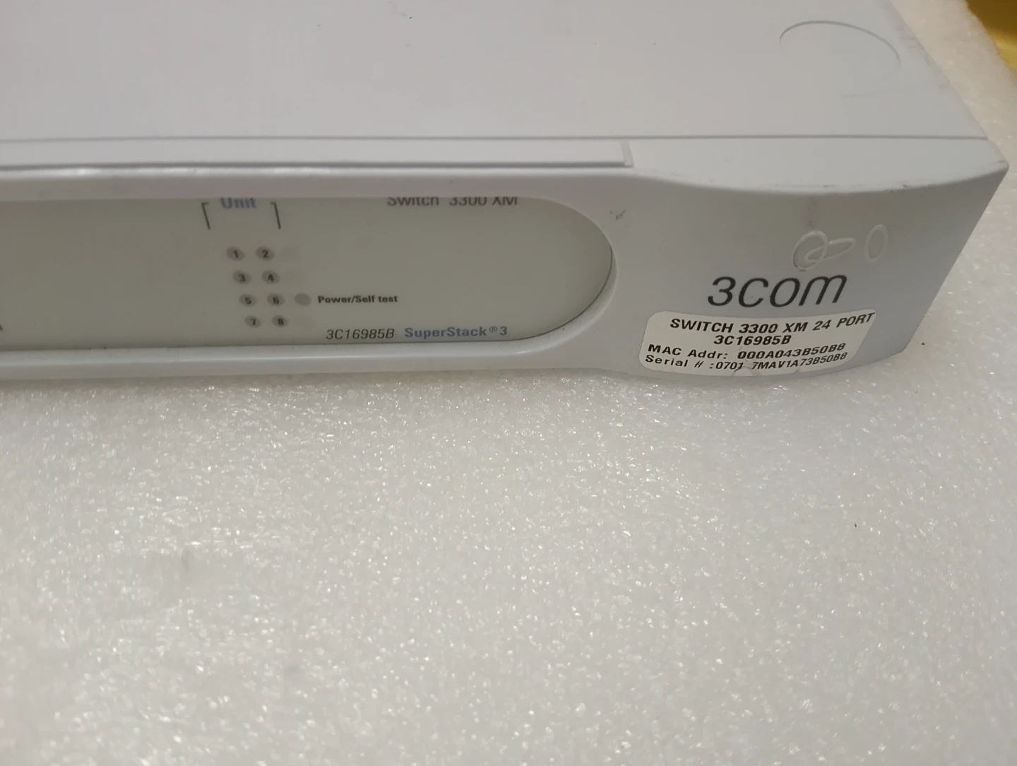 3Com Switch 3300 XM 24 Port Good Condition