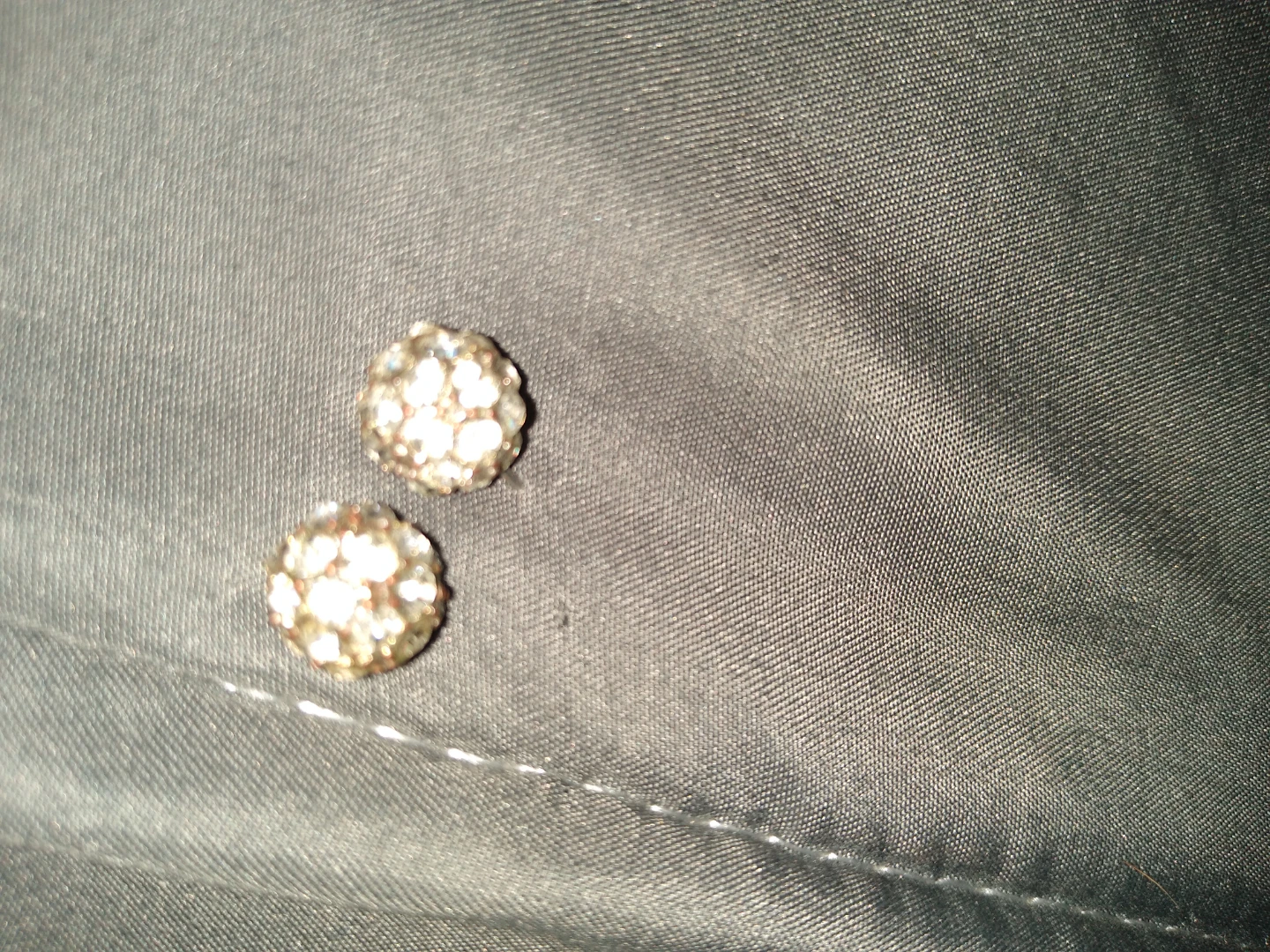 Vintage Christian Dior cluster ball earrings - photo 3