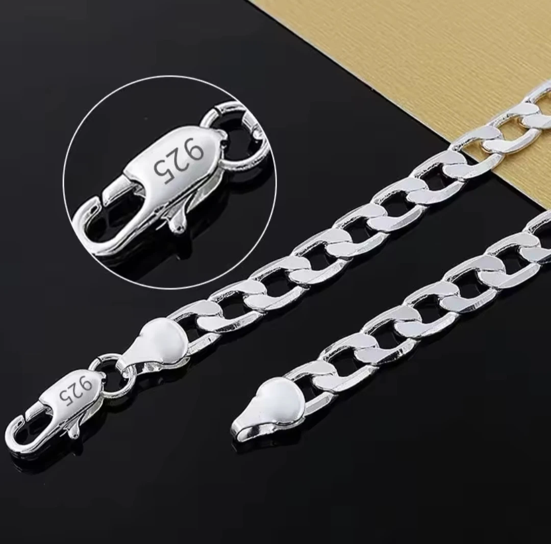925 Sterling Silver Chain Necklace - photo 2