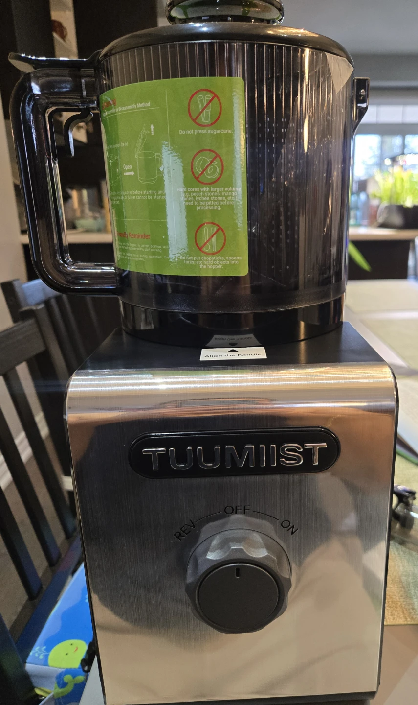 NEW Tuumiist Cold Press Juicer - photo 2