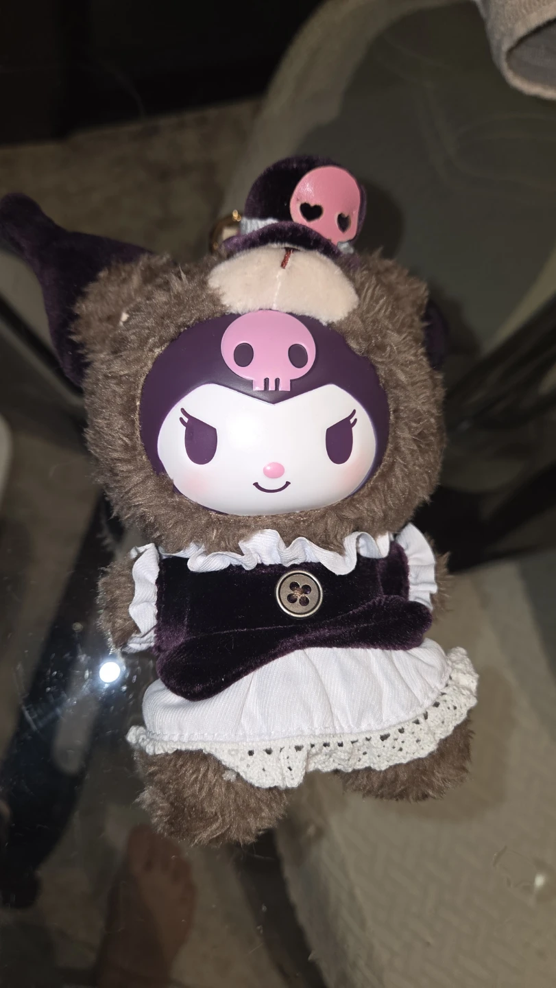 Kuromi Plushie Keychain
