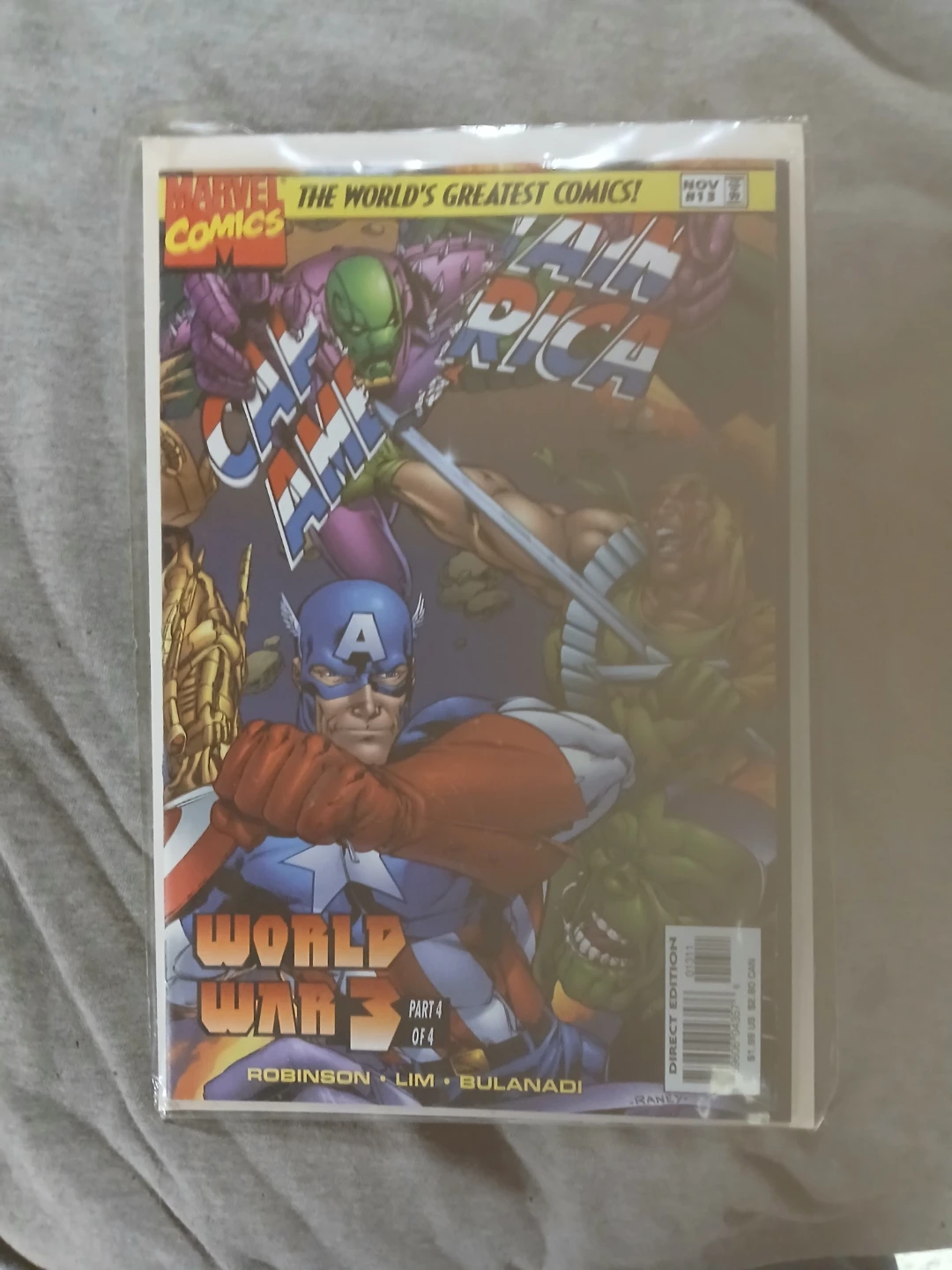 Marvel Comics - Captain America - World War 3 - photo 2