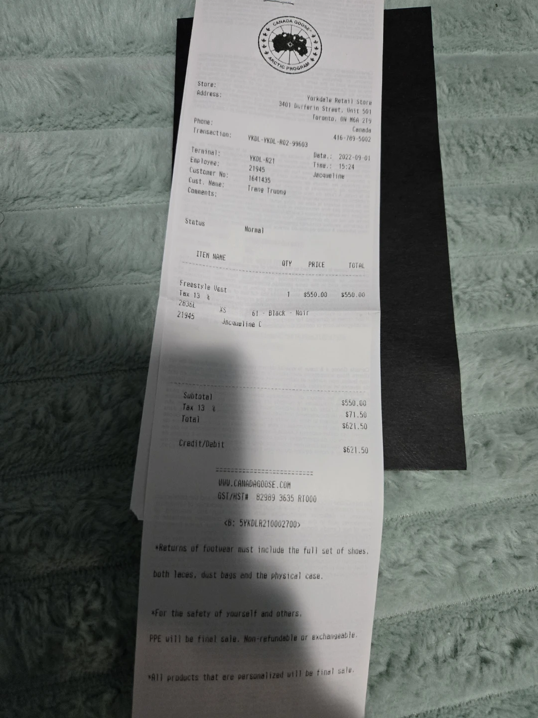 Canada Goose Freestyle Vest - Black - XS - photo 5