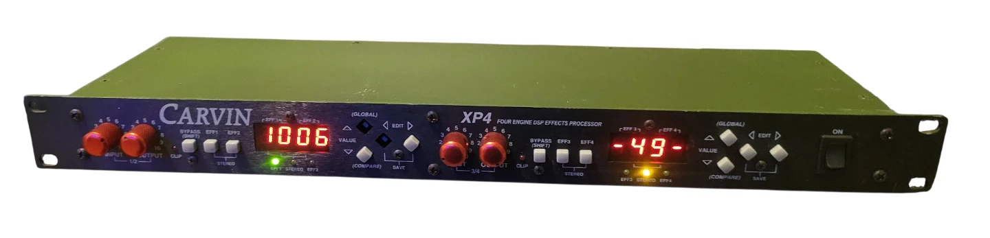 Carvin XP4 Four Engine DSP Effects Processor - photo 2