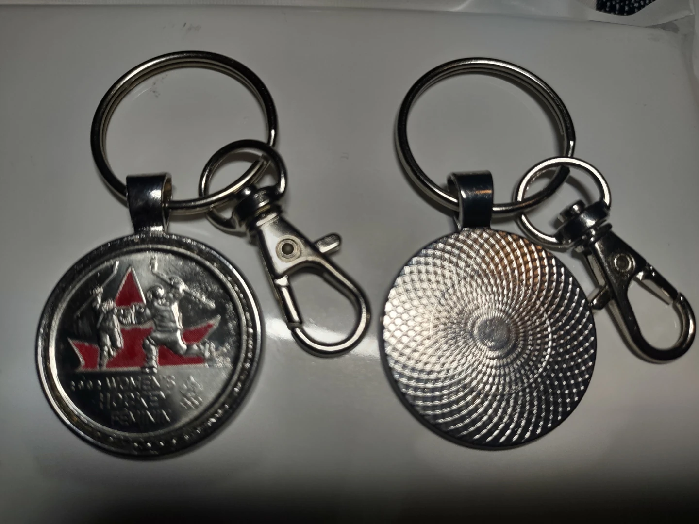 Team Canada Hockey Keychain