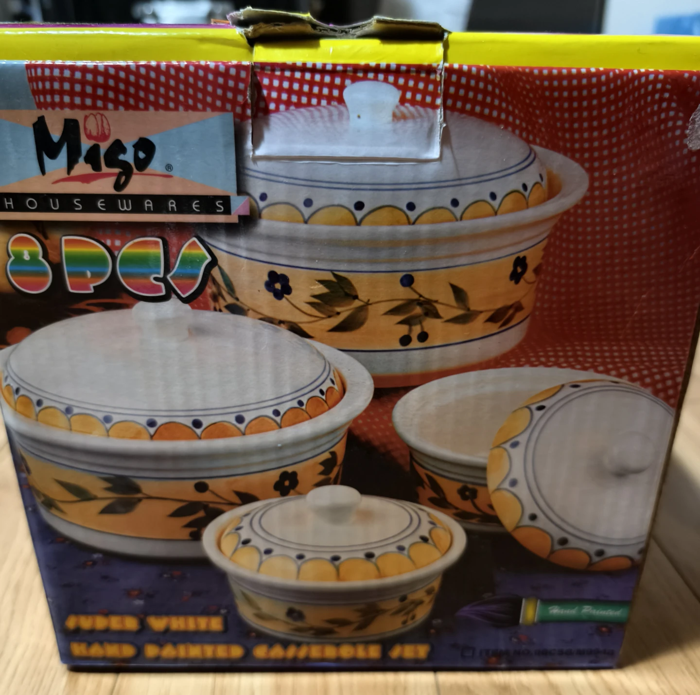 Migo Housewares Hand Painted Casserole Set - 8 pcs - photo 3