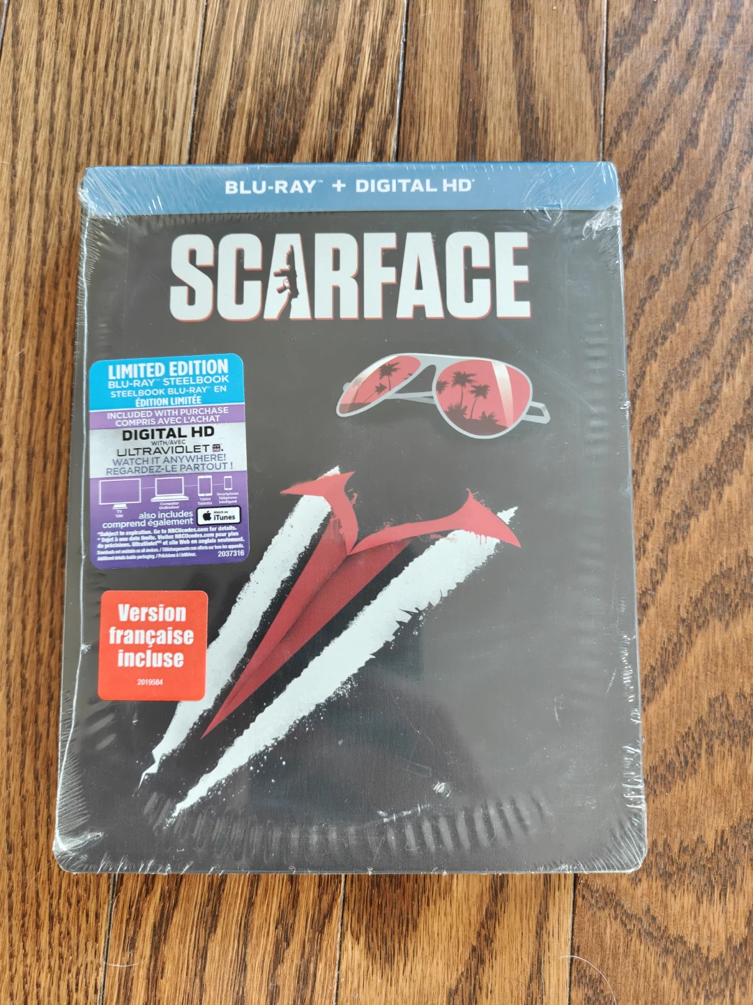 Scarface Limited Edition Blu-Ray + Digital HD Steelbook (new)