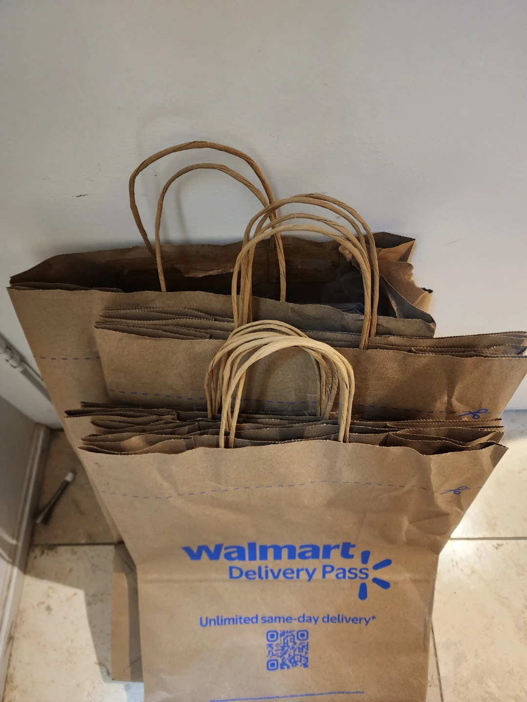 🥕 50 Large Paper a Grocery Bags - FREE