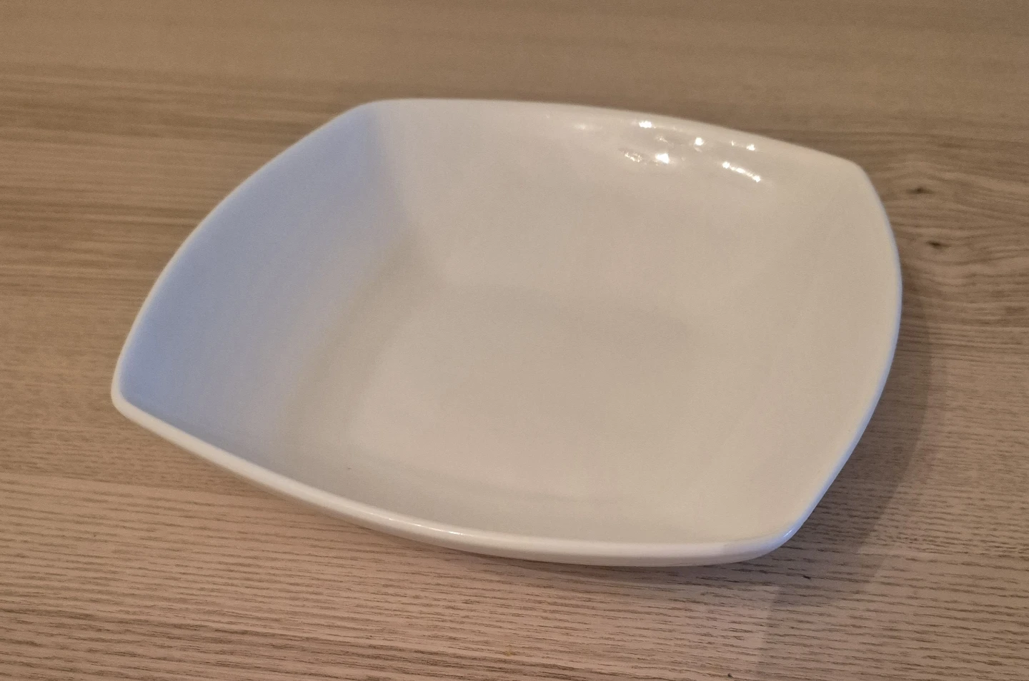 White Square Bowl