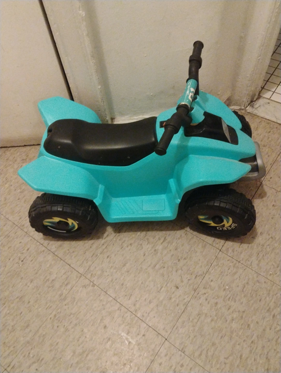 Kids Ride-On ATV - Turquoise