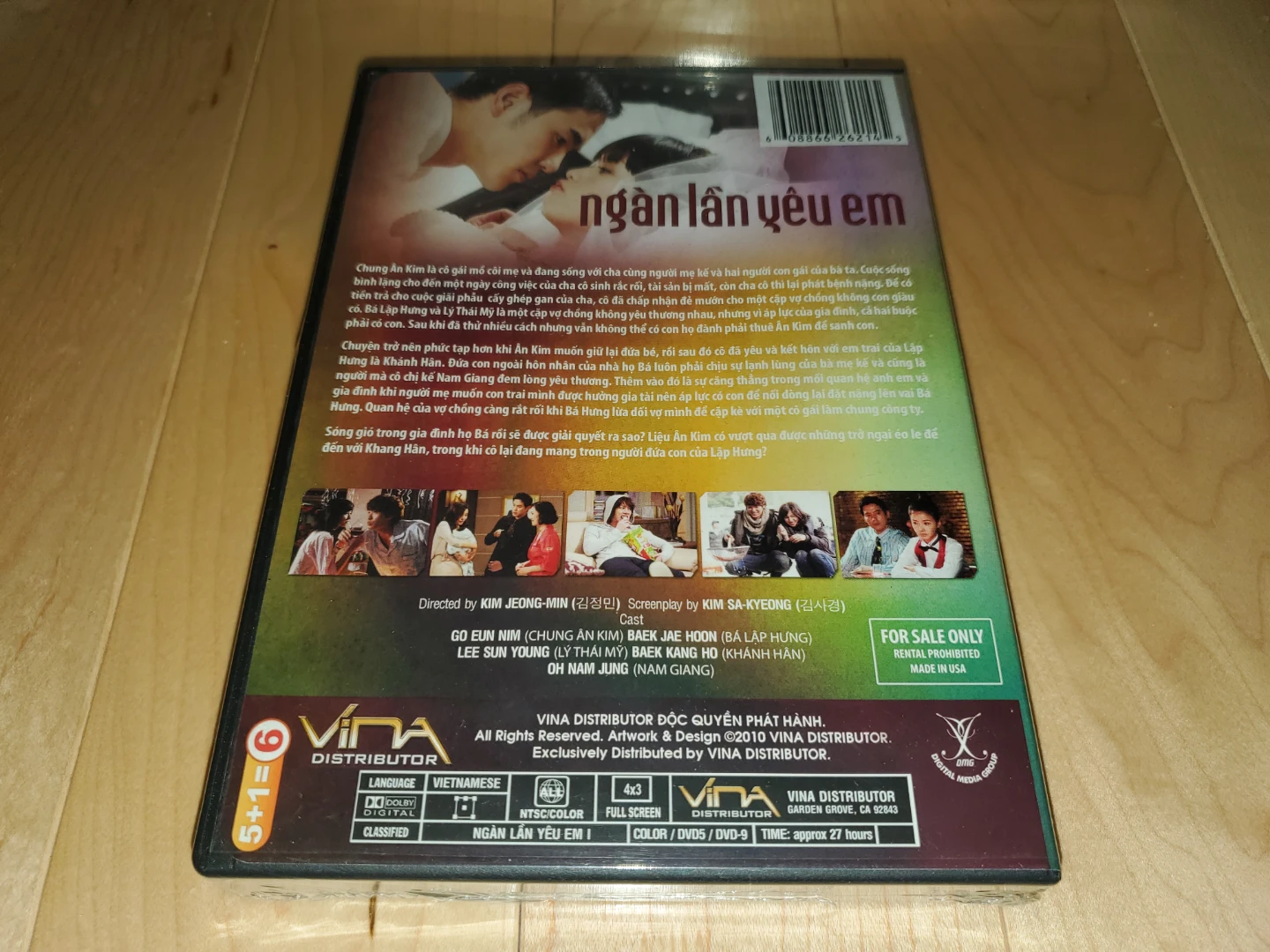 Brand new and sealed - Ngan Lan Yeu Em, Vol 1 (Series) DVD - photo 2