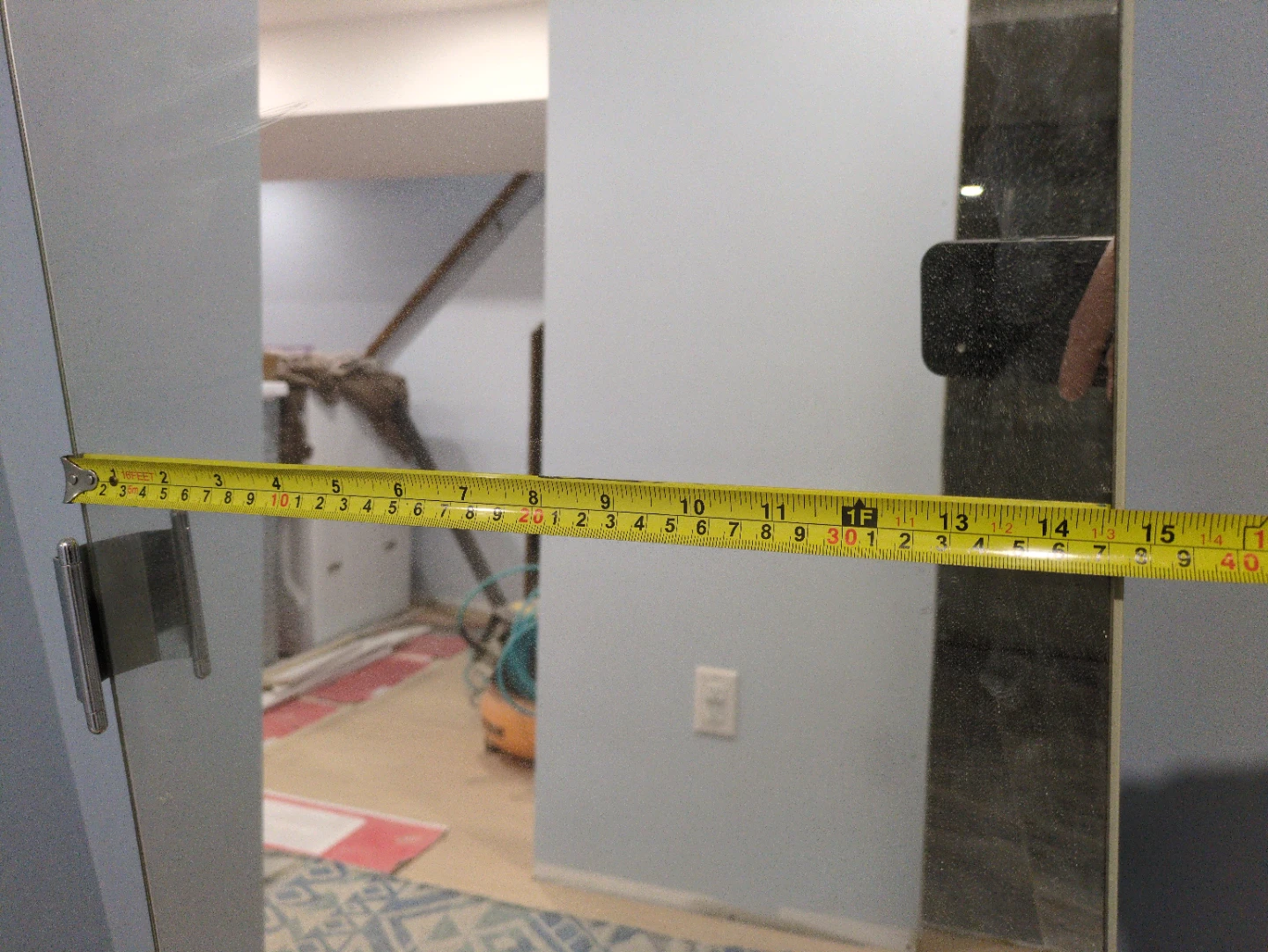 PPU -Free: Pair of  Sliding Mirror Closet Doors - 60"x80" - photo 2