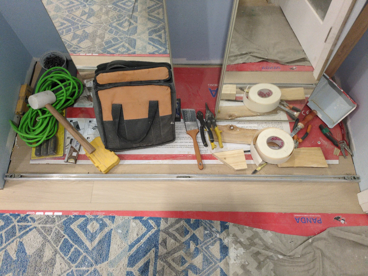 PPU -Free: Pair of  Sliding Mirror Closet Doors - 60"x80" - photo 5