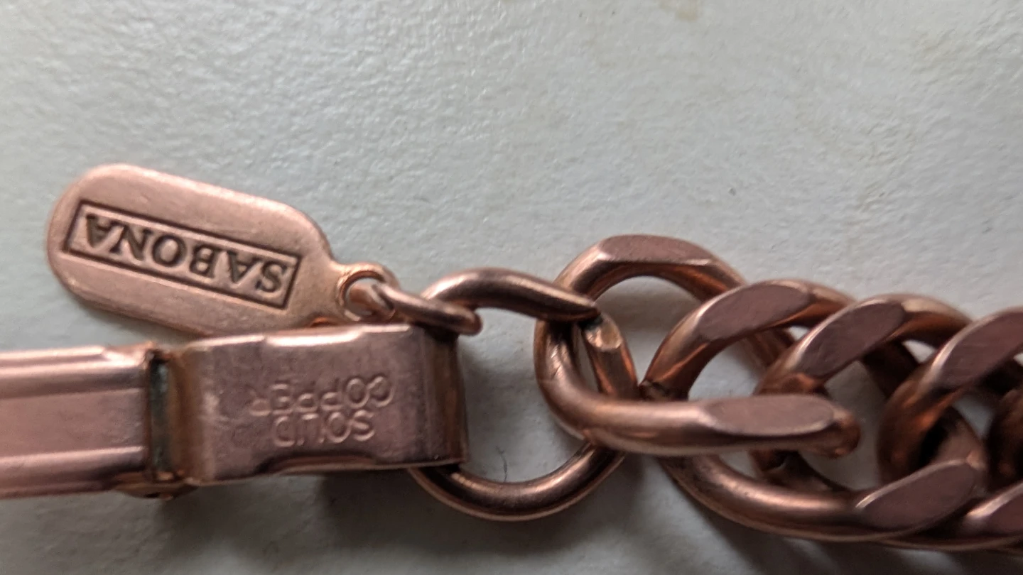 Sabona Solid Copper Bracelet