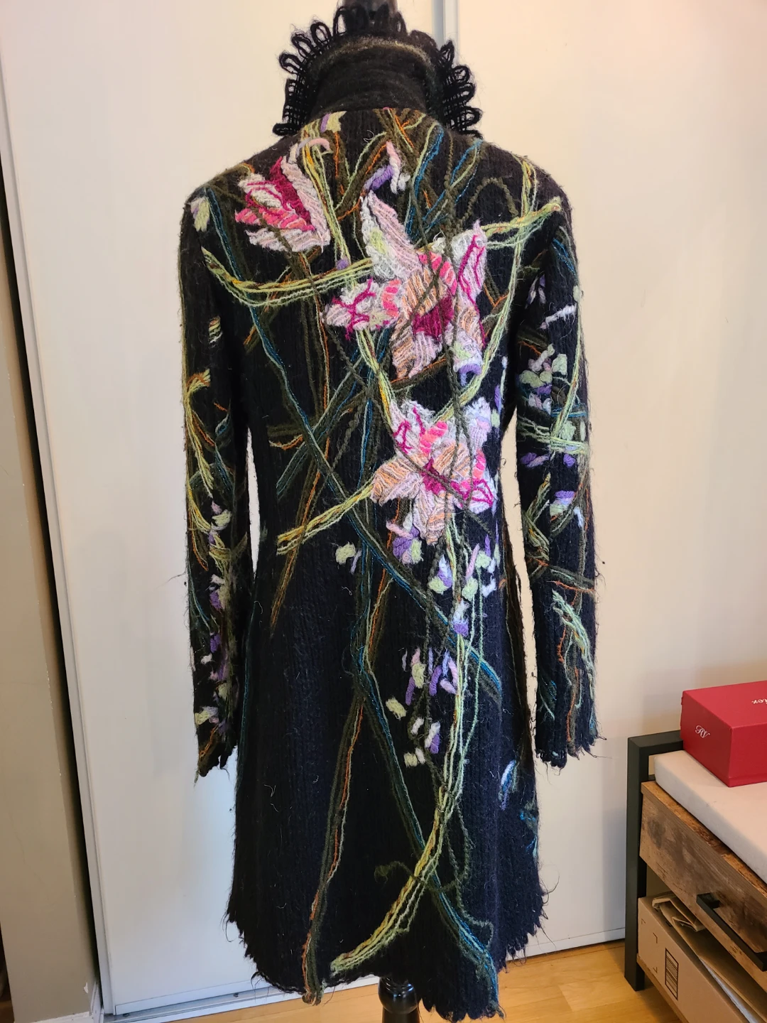 Hand-made Felted Wool Coat Size S/M - photo 2