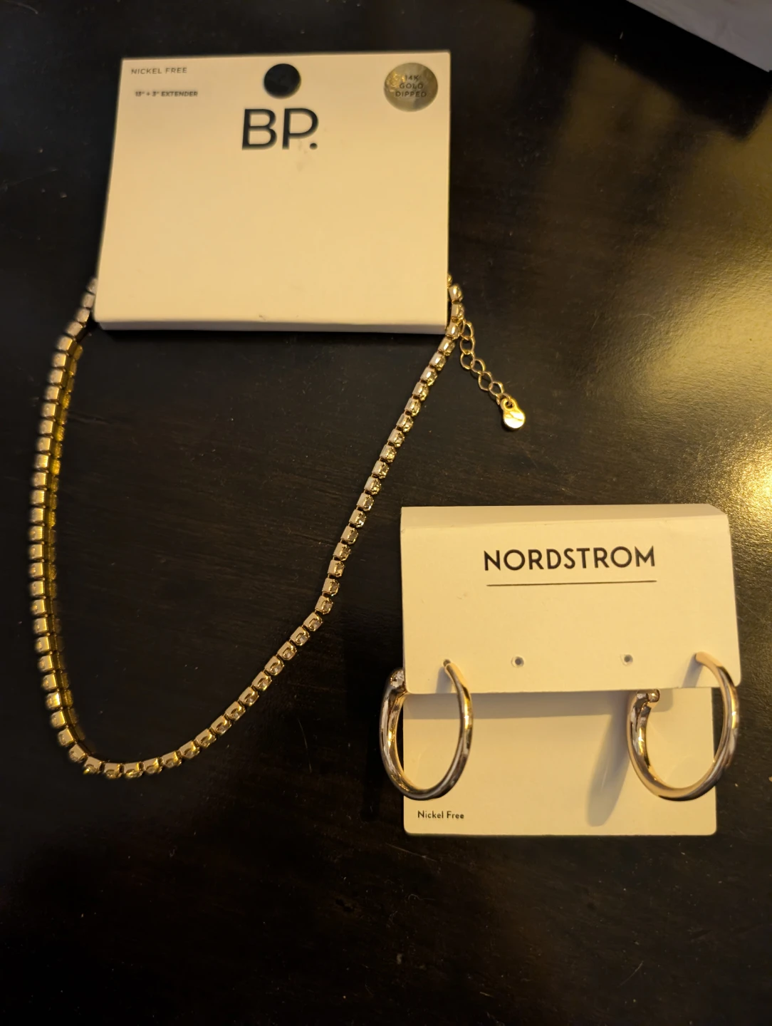 Beautiful necklace and earrings