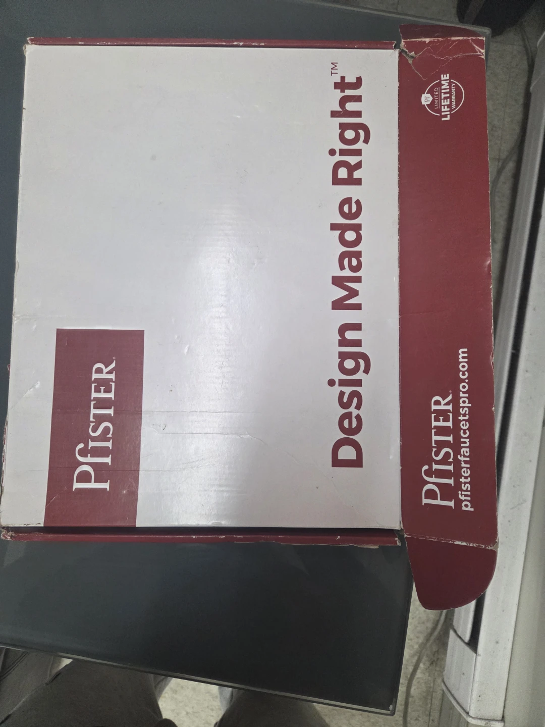 Pfister First Series Faucet, New in Box