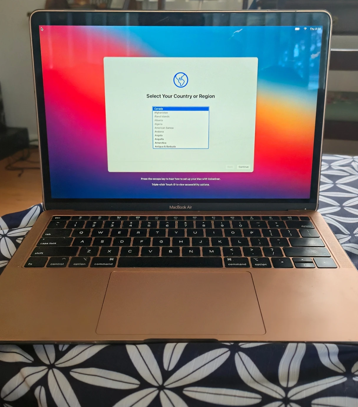 2018 MacBookAir 13" RetinaMINT Touch ID LIKE NEW BATTERY
