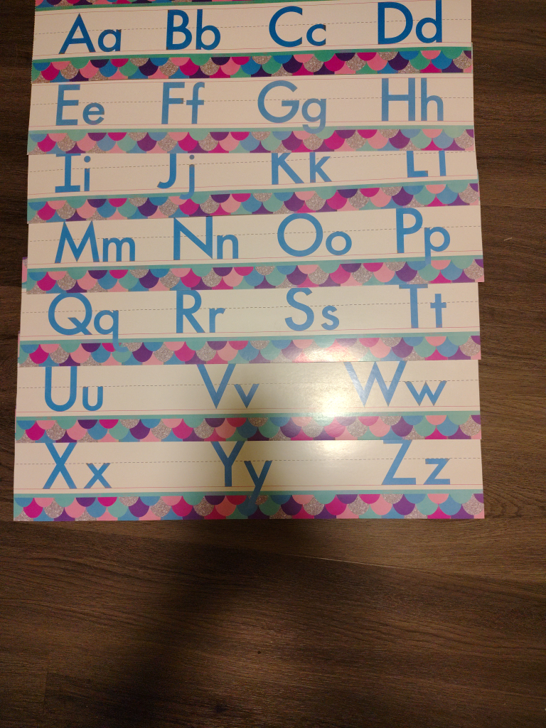 Alphabet Learning Strips - photo 3
