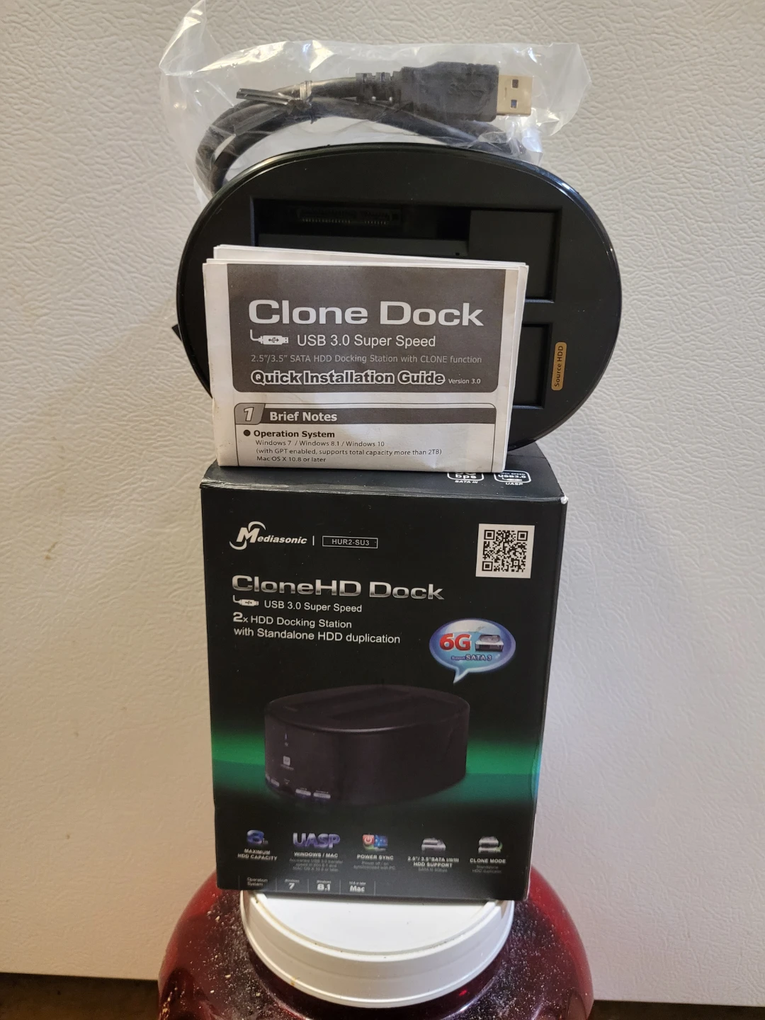 Mediasonic CloneHD Dock HUR2-SU3 - photo 4