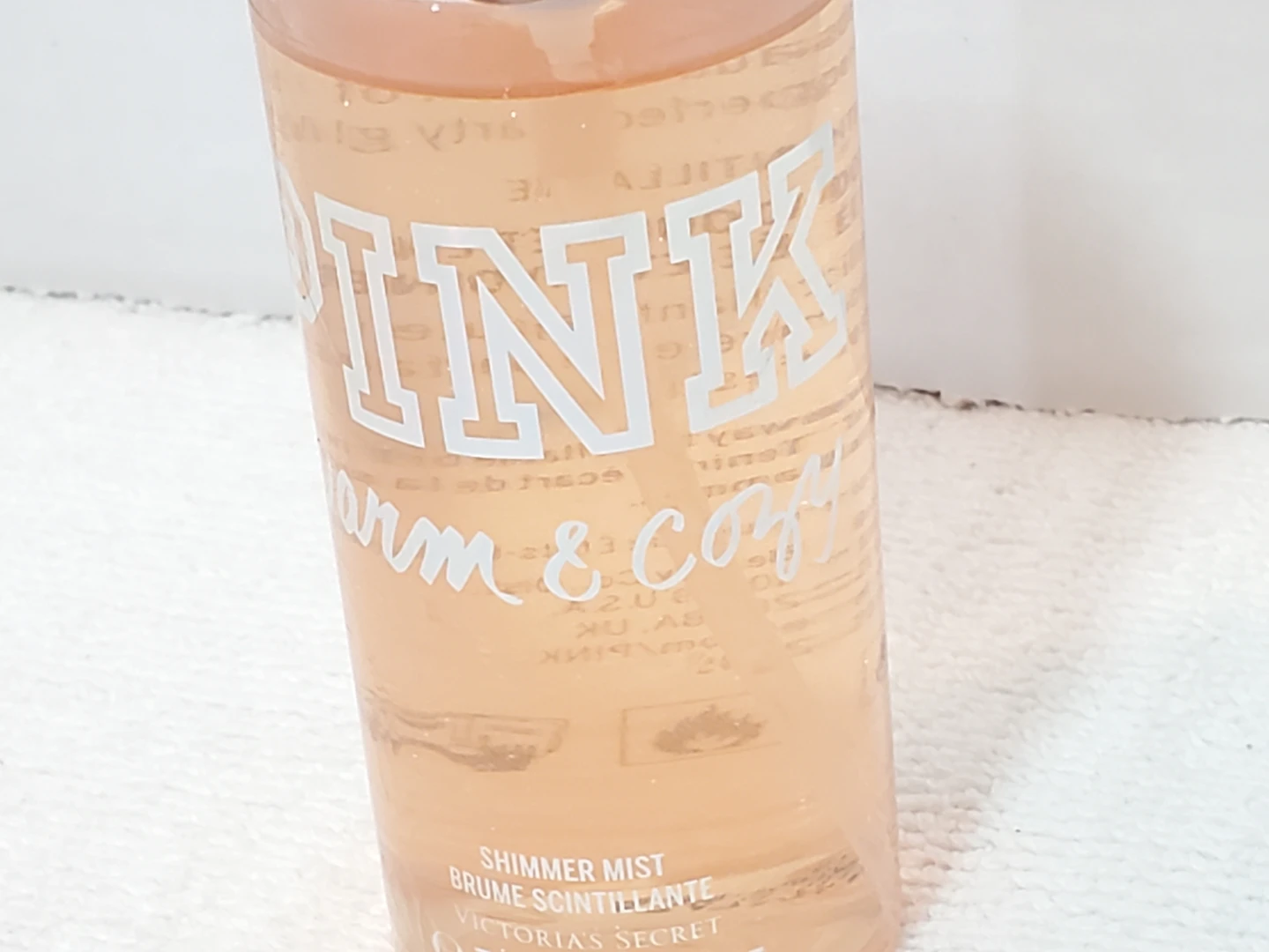 Victoria's Secret PINK Warm & Cozy Shimmer Mist 2.5 oz Bottle - photo 4