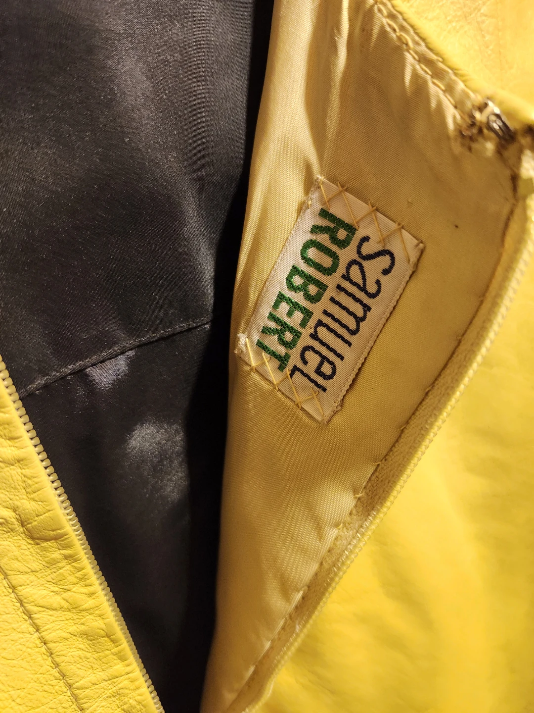 Samuel Robert Yellow Leather Dress - photo 3
