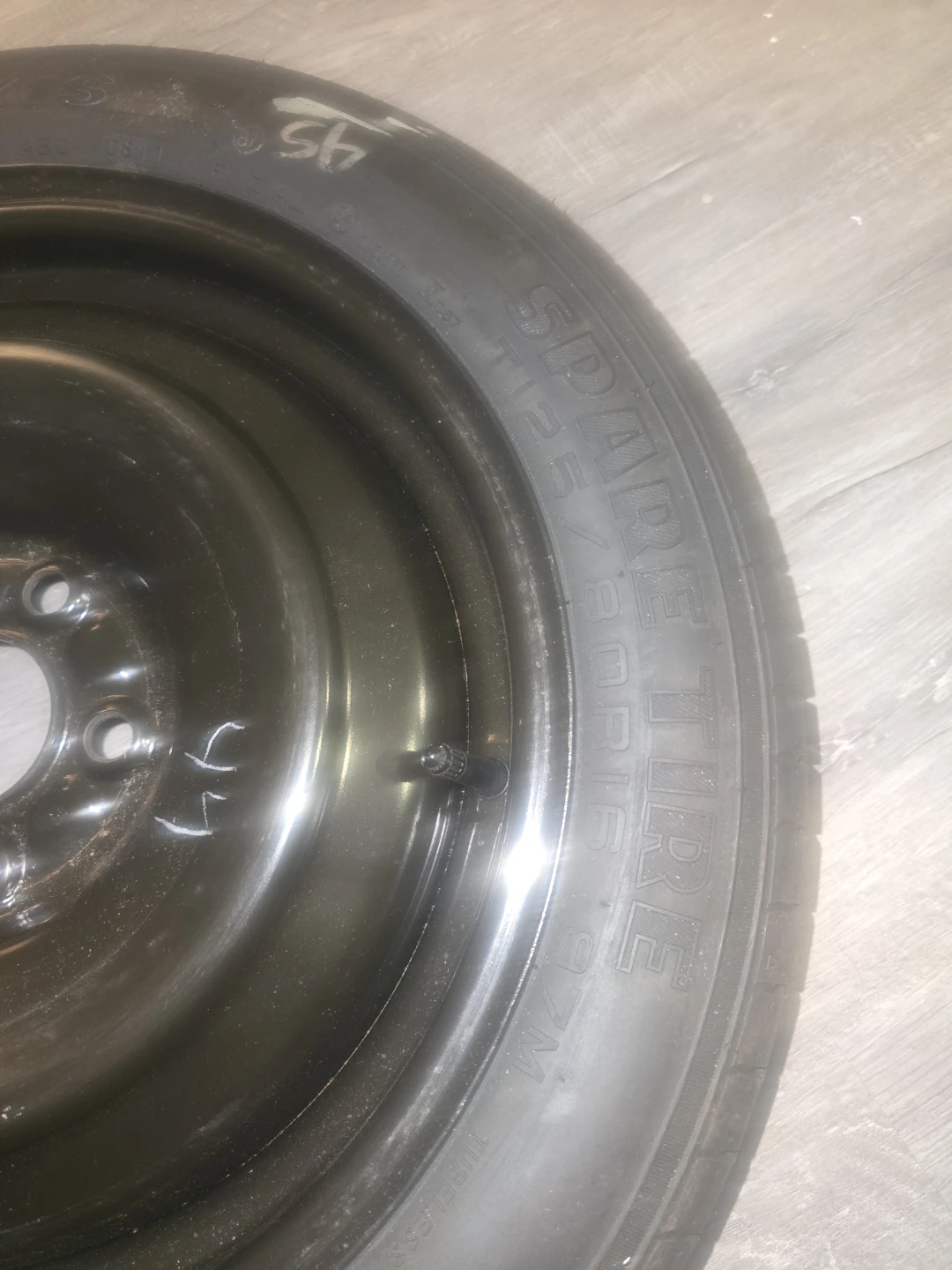 Temporary Spare Tire