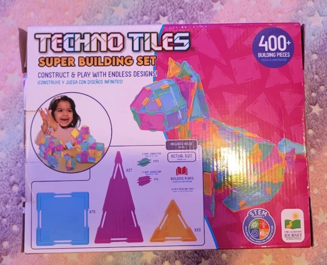 Techno Tiles Super Building Set (400+ Pieces) - photo 5