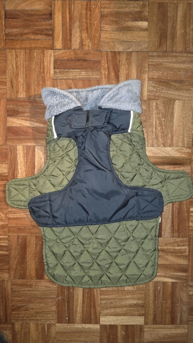 Quilted Dog Winter Coat - Green - photo 2