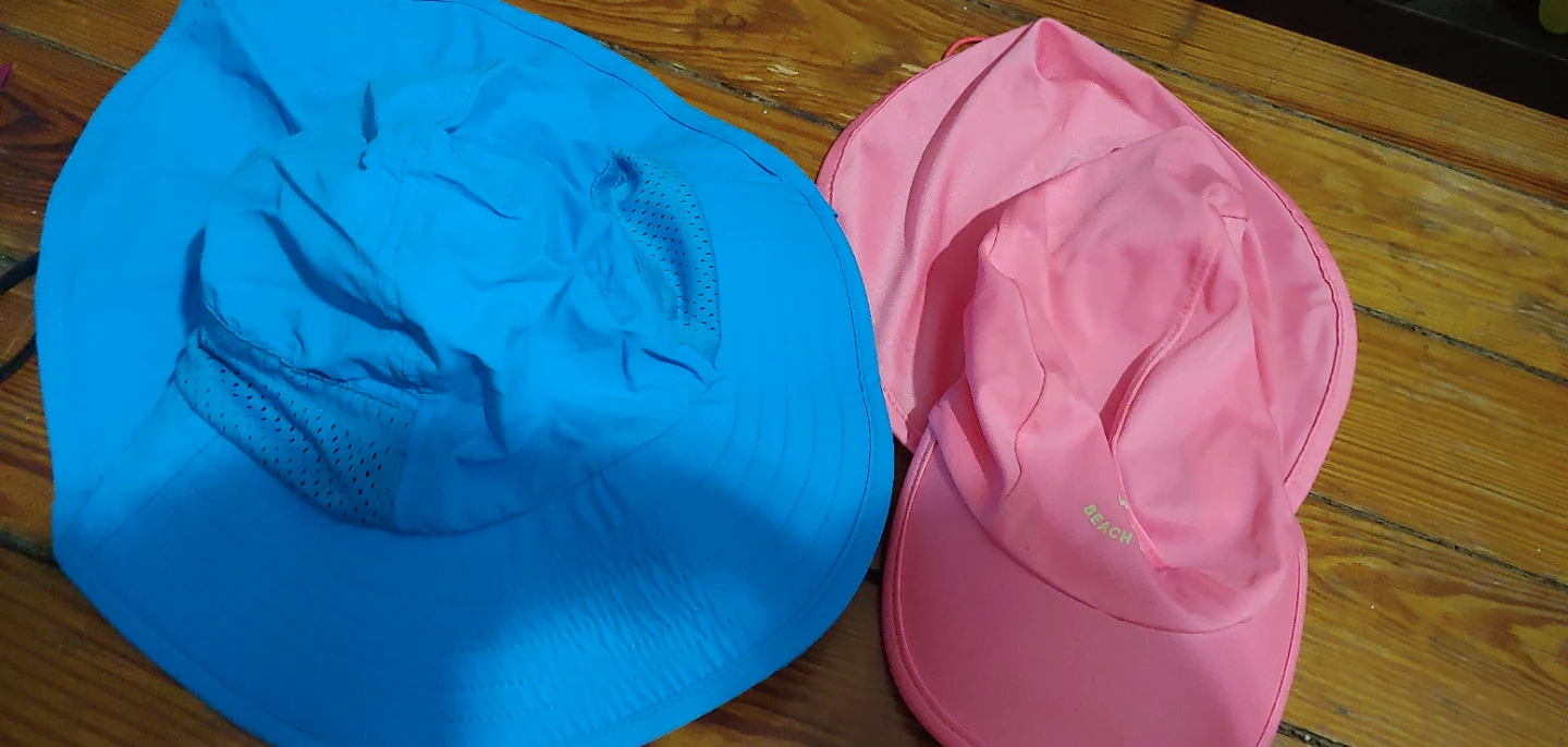 TOP TEN Kids Beach Hat Pink & Blue