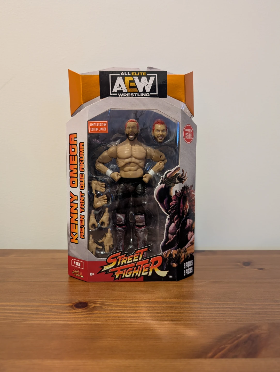 AEW Wrestling Street Fighter Action Figures - photo 2