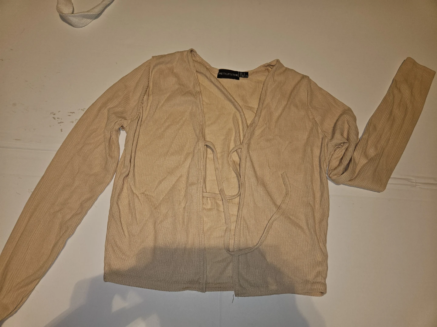 PrettyLittleThing Beige Cardigan - Size US 4 - photo 2