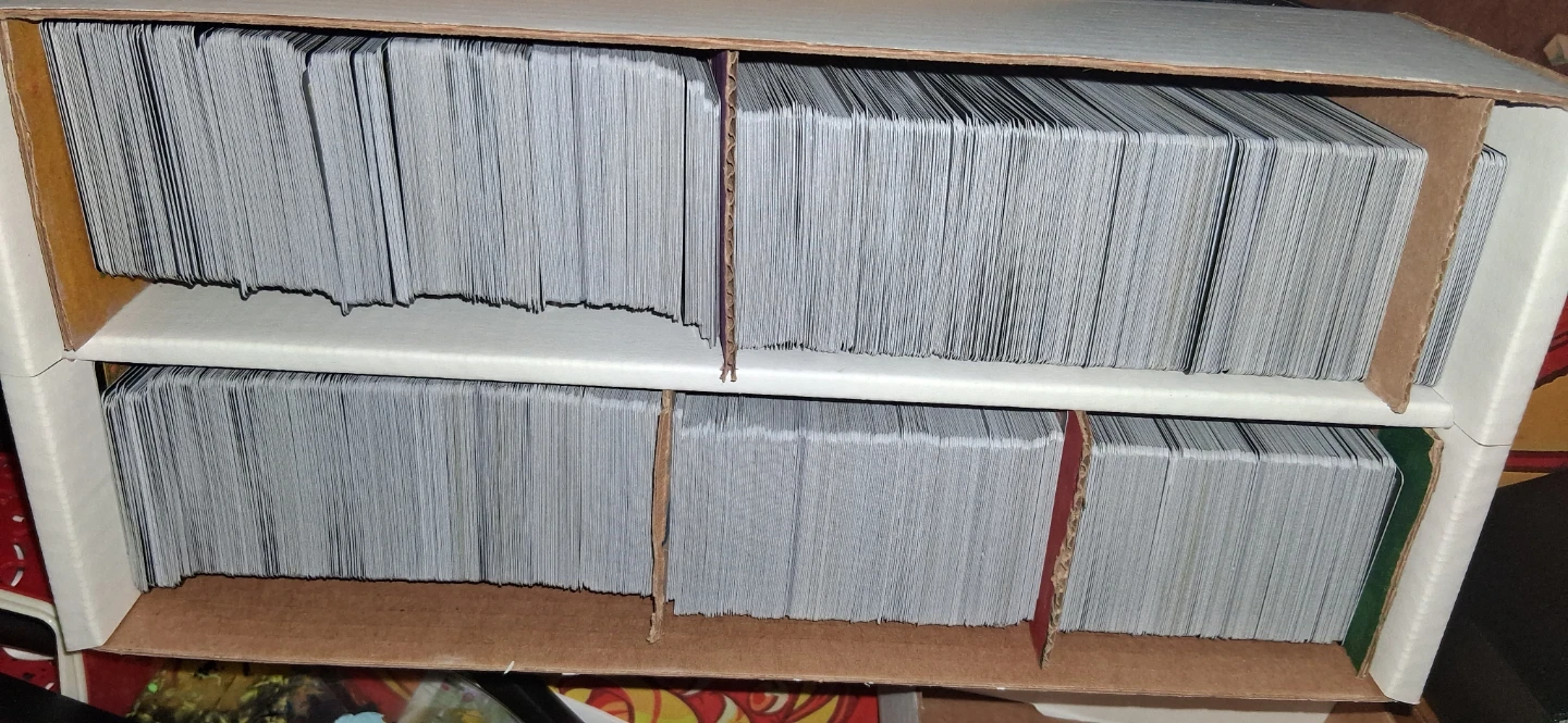 Sorted Magic The Gathering bulk Cards