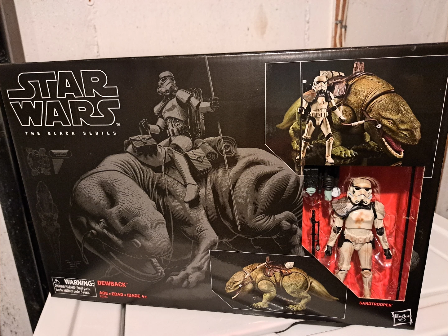 Star Wars The Black Series Sandtrooper & Dewback
