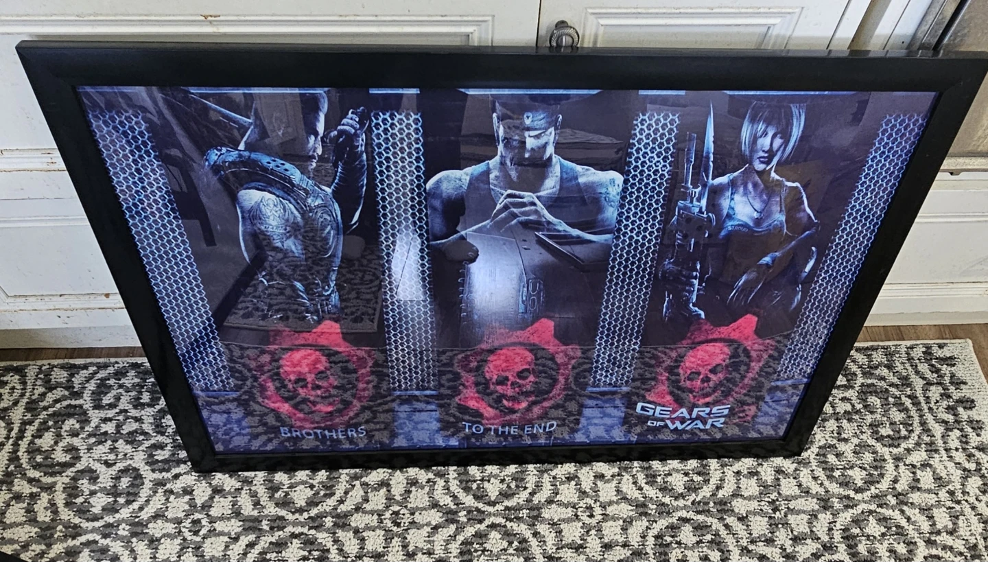 Gears of War 3 Framed Poster