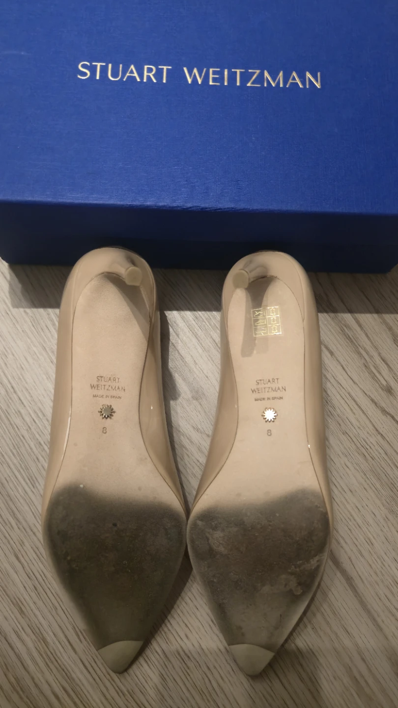 Stuart Weitzman nude heels - Size 8 - photo 2
