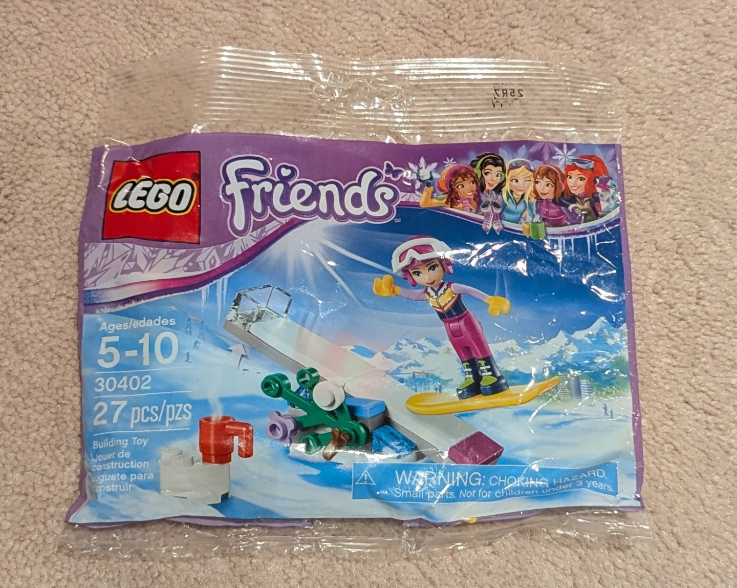 LEGO Friends 30402 Snowboarder Polybag - Ages 5-10