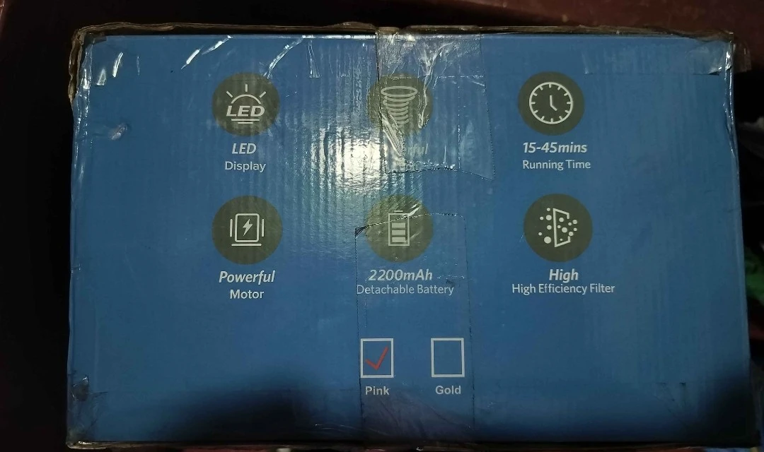 LED Display Vacuum Cleaner