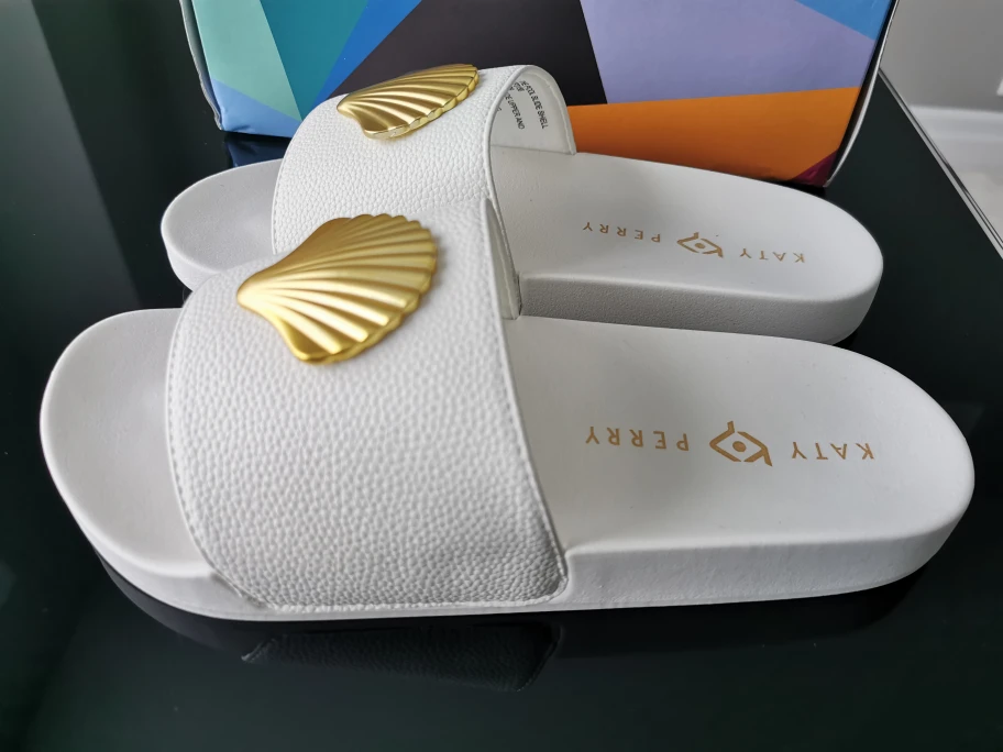 Brand New Katy Perry The Pool Slide Slippers (Size 9) - photo 2