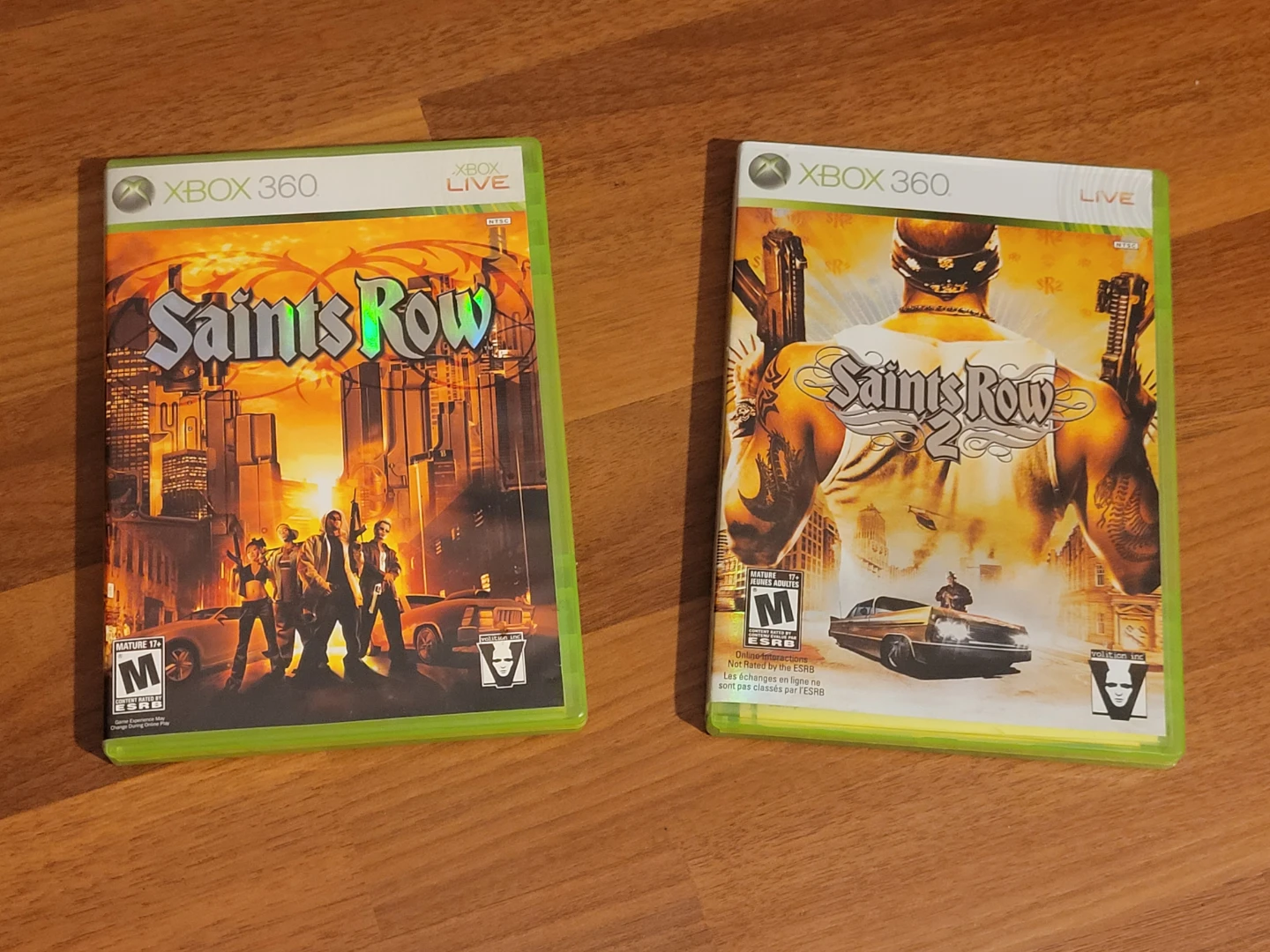 Saints Row & Saints Row 2 - Xbox 360 Games