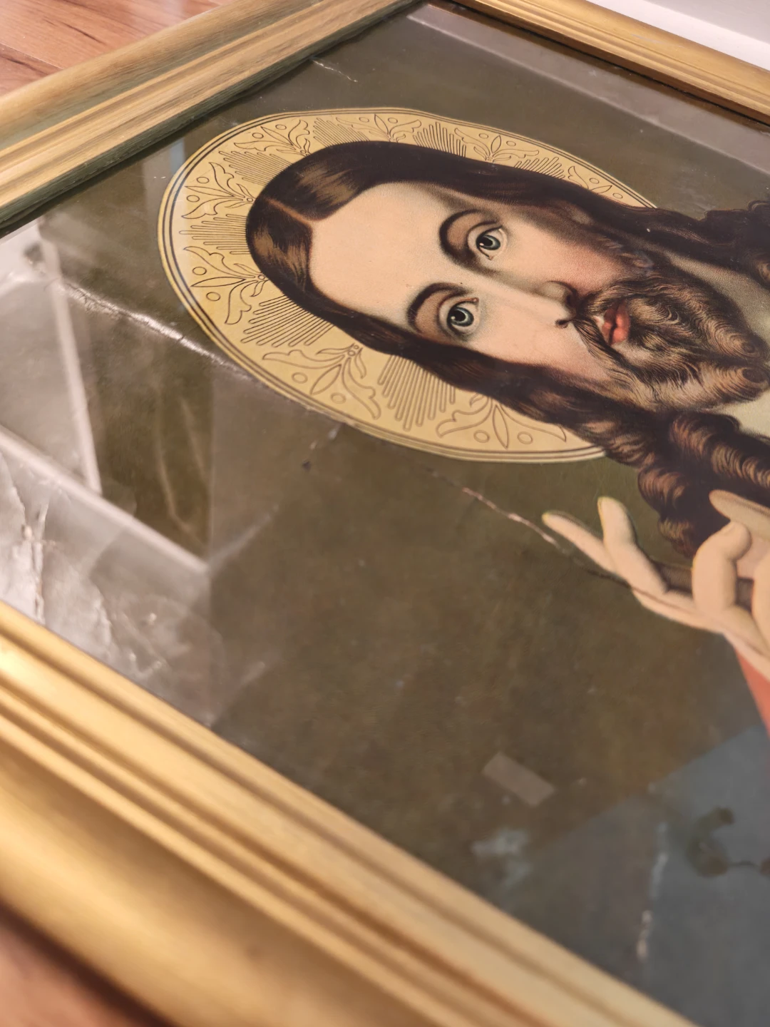 Framed Religious Art Print of Jesus - photo 4